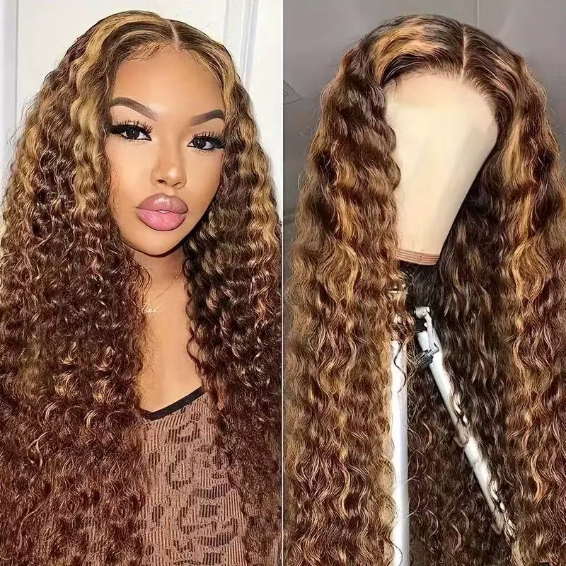 🎀UNice 7x5 Bye-Bye Slip™ & 13x4 Pre Everything Pull And Go Glueless Wet & Wavy Water Wave With Invisi Drawstring
