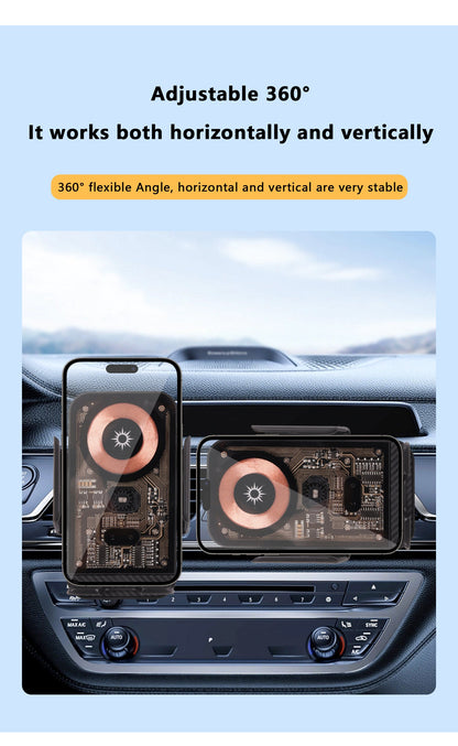 📱🔋Wireless Phone Charging Stand for Vehicle🚗