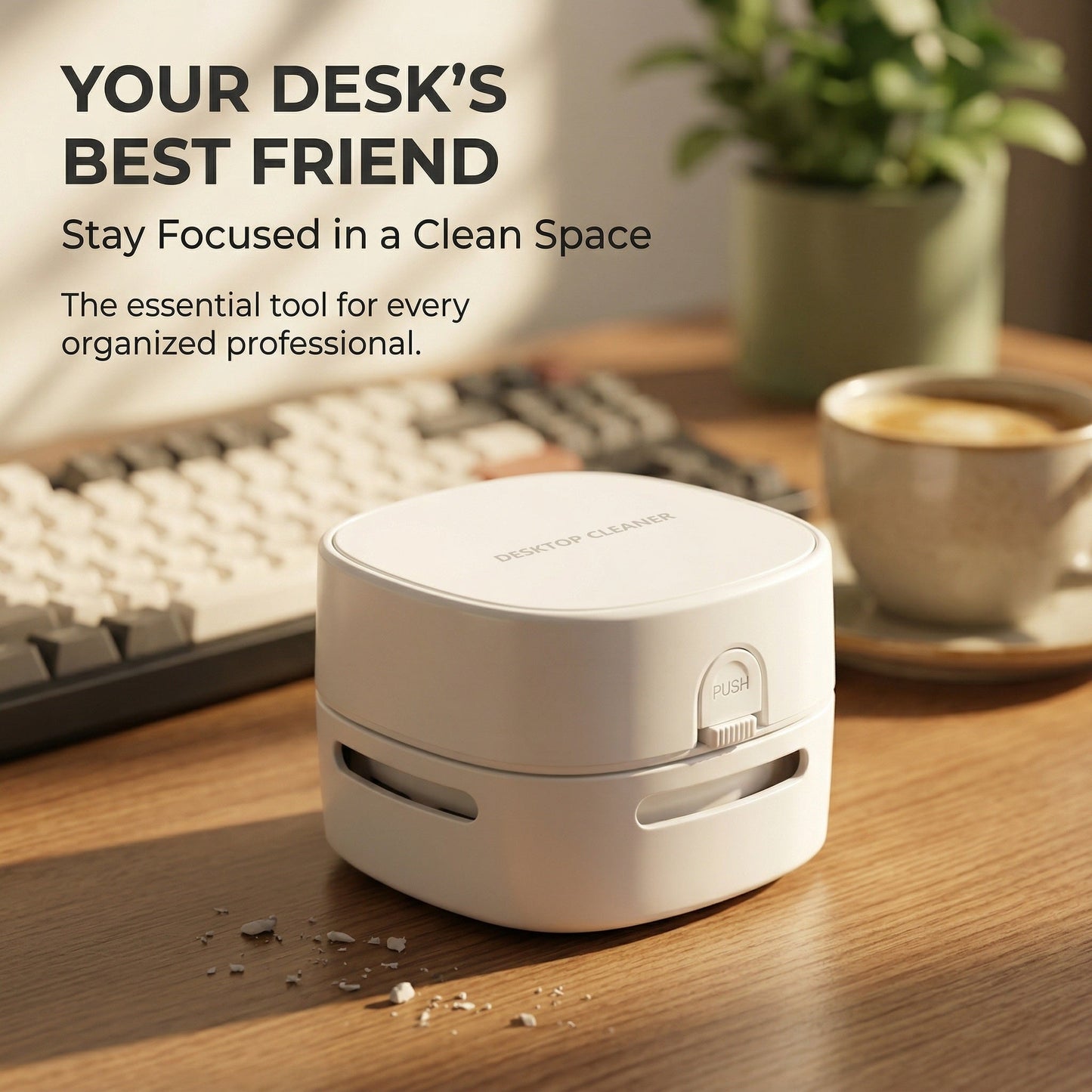 ✨Mini Desktop Cleaner: Stay Focused In A Clean Space✨