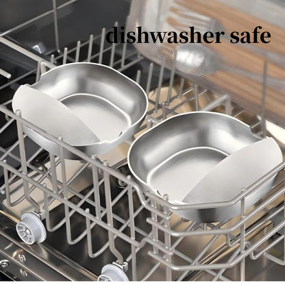 304 Stainless Steel Spoon Rest & Multipurpose Kitchen Utensil Holder