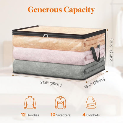 Buy 2 Get 1 Free❤️📦Large Heavy-Duty Thick Plastic Clear Storage