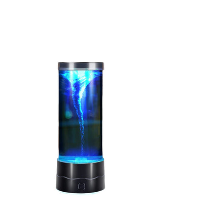 🎨💡7-Color LED Tornado Lamp🌪️