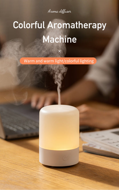 🌿 Colorful Aromatherapy Machine – Your Ultimate Nighttime BFF! 🌙✨