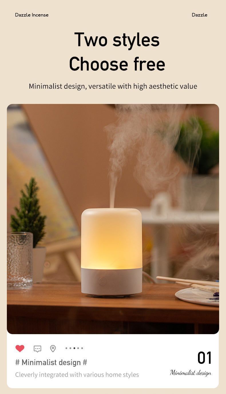 🌿 Colorful Aromatherapy Machine – Your Ultimate Nighttime BFF! 🌙✨