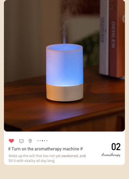 🌿 Colorful Aromatherapy Machine – Your Ultimate Nighttime BFF! 🌙✨