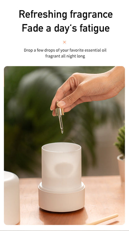 🌿 Colorful Aromatherapy Machine – Your Ultimate Nighttime BFF! 🌙✨