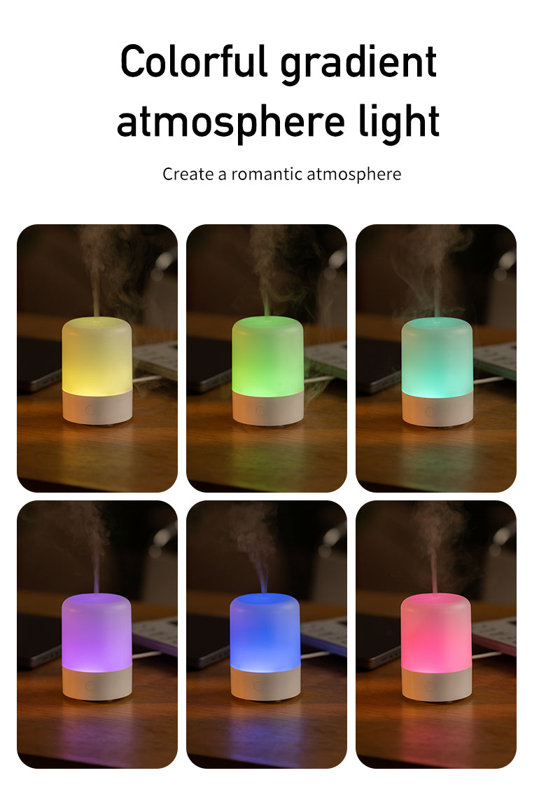 🌿 Colorful Aromatherapy Machine – Your Ultimate Nighttime BFF! 🌙✨