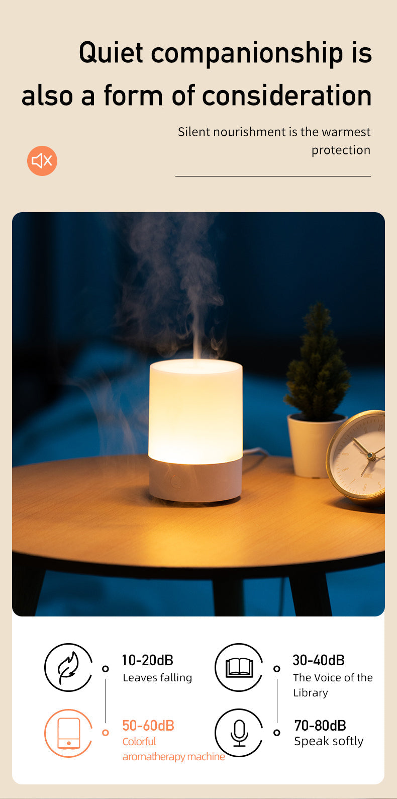 🌿 Colorful Aromatherapy Machine – Your Ultimate Nighttime BFF! 🌙✨
